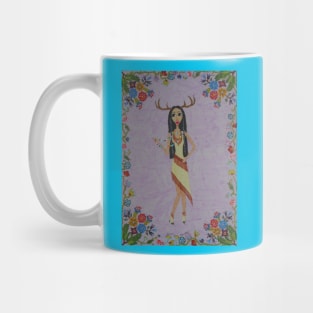 Deer Woman (Fairy Tale Fashion Series 5) Mug